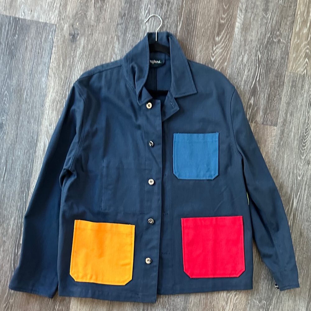 Multicolor Work Jacket